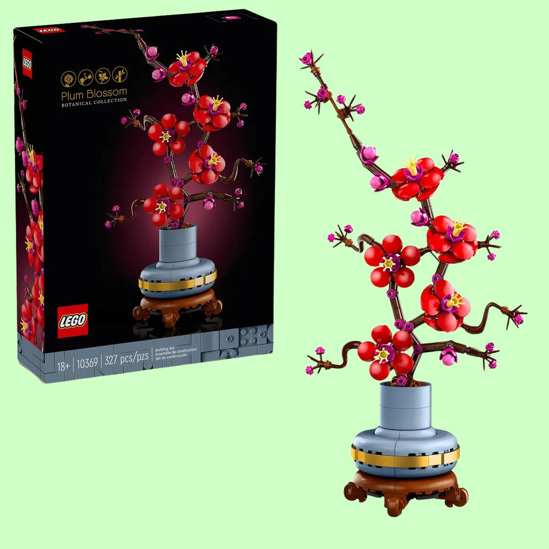 How to Build and Display the LEGO Plum Blossom