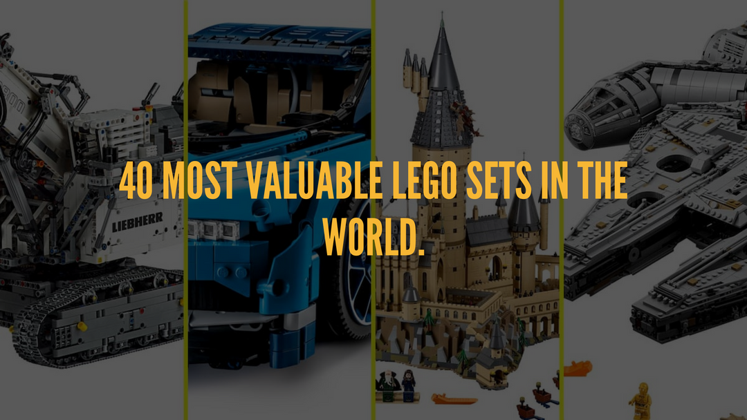 40 Most valuable LEGO sets in the world.