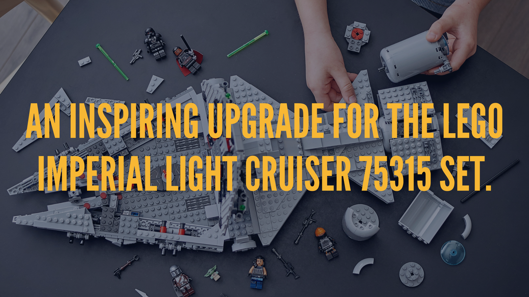 An inspiring upgrade for the LEGO Imperial Light Cruiser 75315 Set.