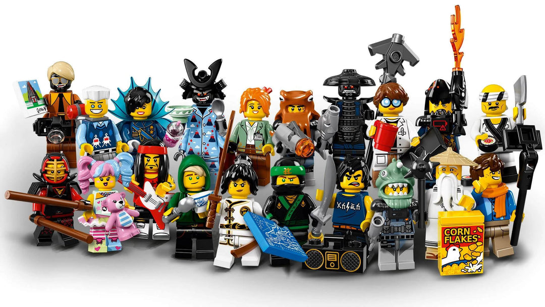 Iconic LEGO Ninjago Minifigures: Movie Characters