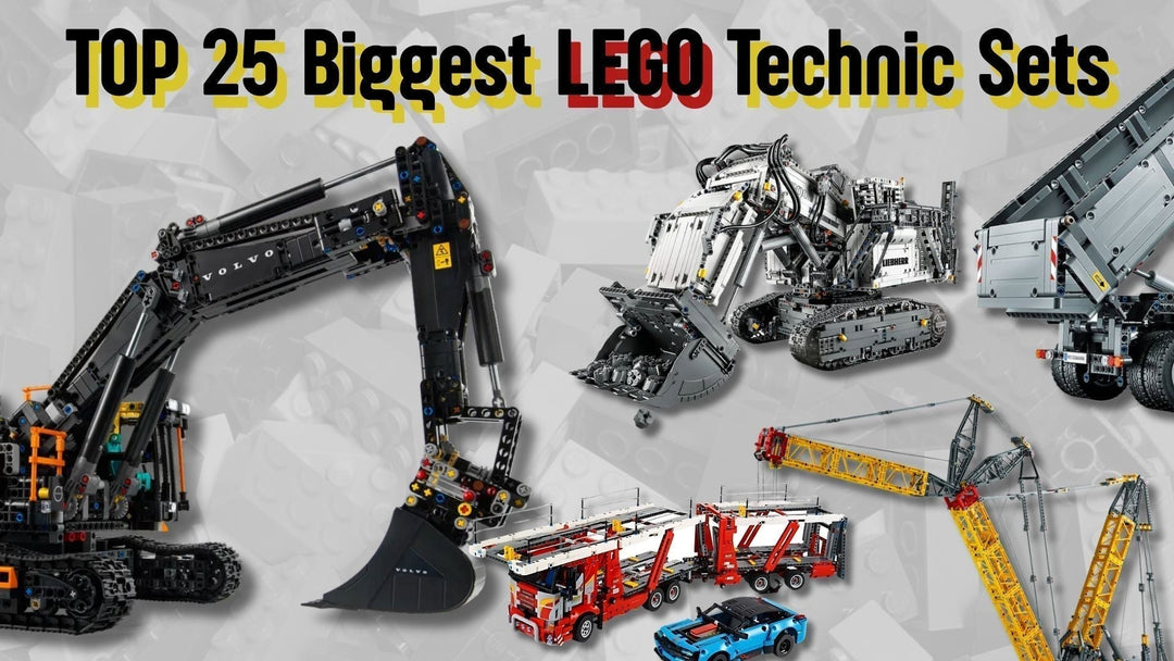 TOP 25 Biggest LEGO Technic Sets