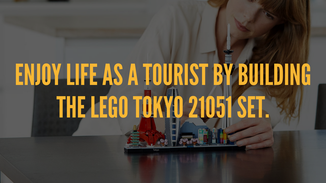 Enjoy life as a tourist by building the LEGO Tokyo 21051 Set.