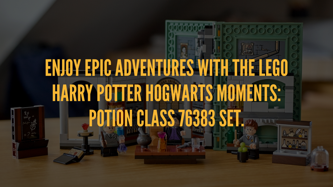 Enjoy epic adventures with the LEGO Harry Potter Hogwarts Moments: Potion Class 76383 Set.