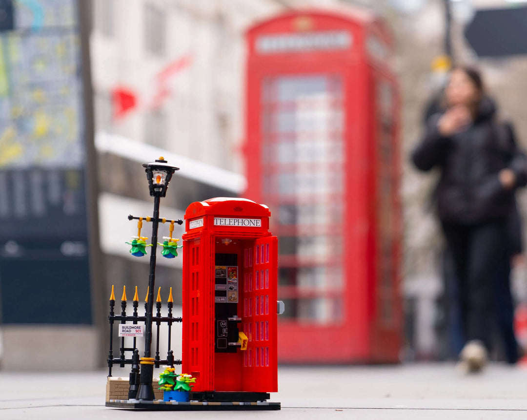 Iconic LEGO Red Telephone Box Ideas for Adults