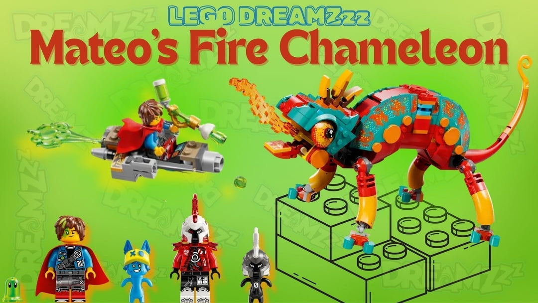 Mateo’s Fire Chameleon LEGO Set