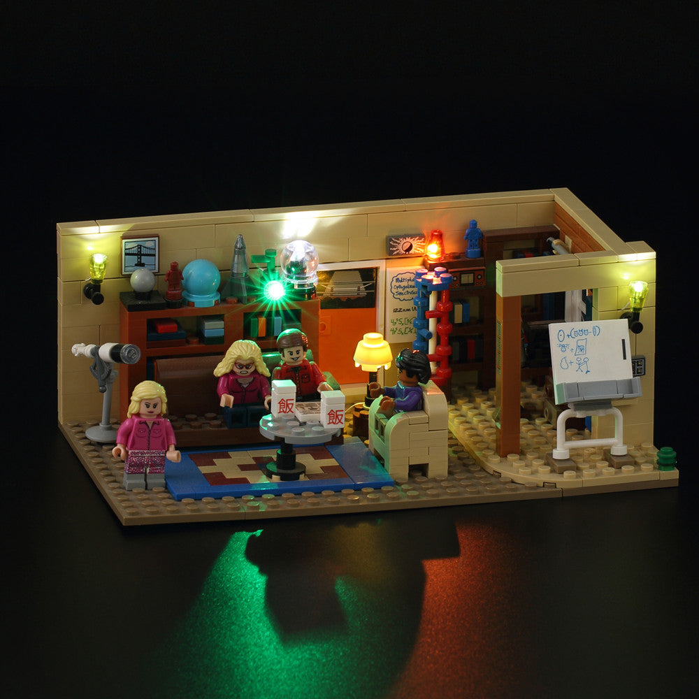 the big bang theory lego light kit