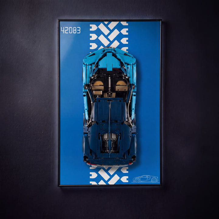 Bugatti Chiron 42083 wall-mount hero