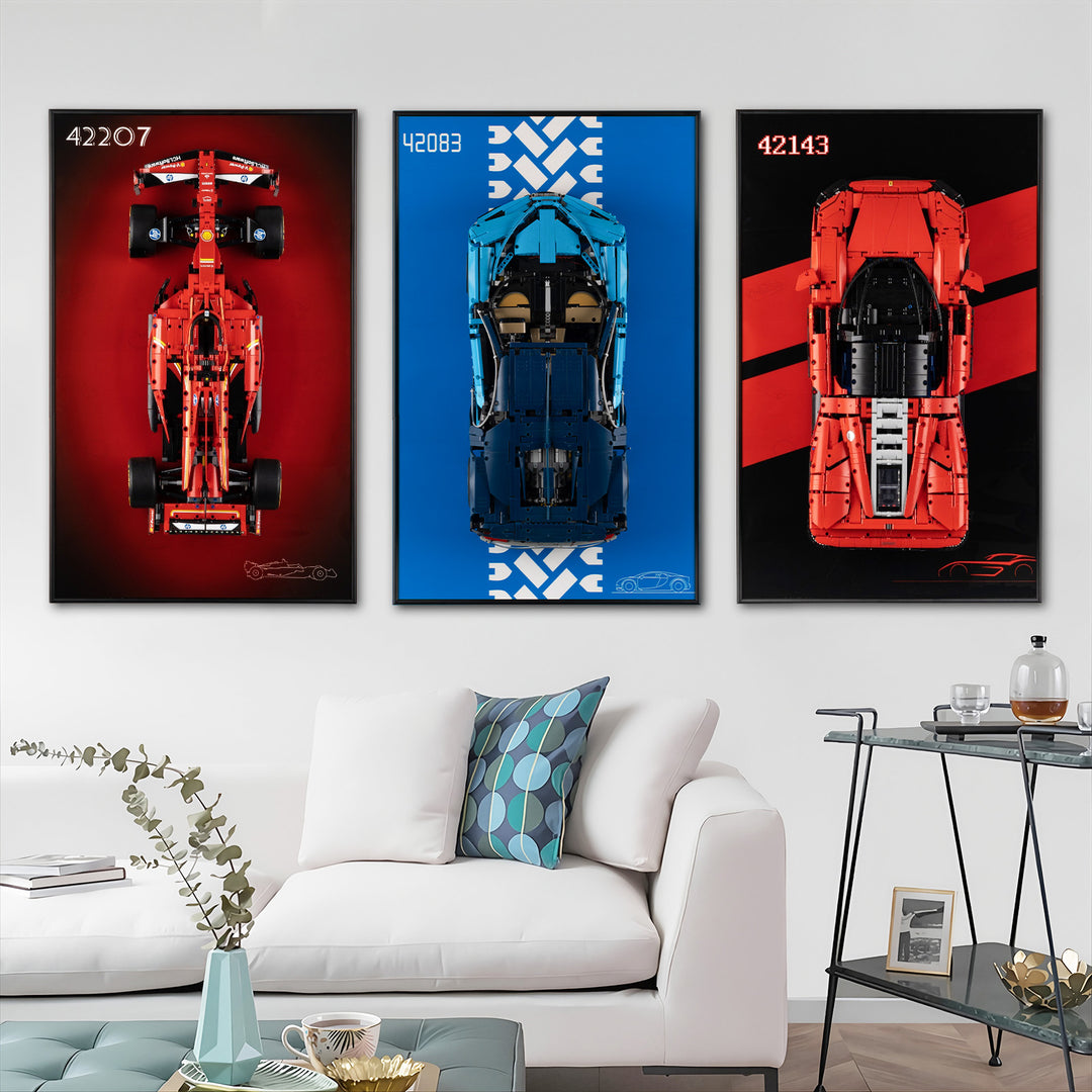 LEGO Bugatti Chiron 42083 Wall-Mount