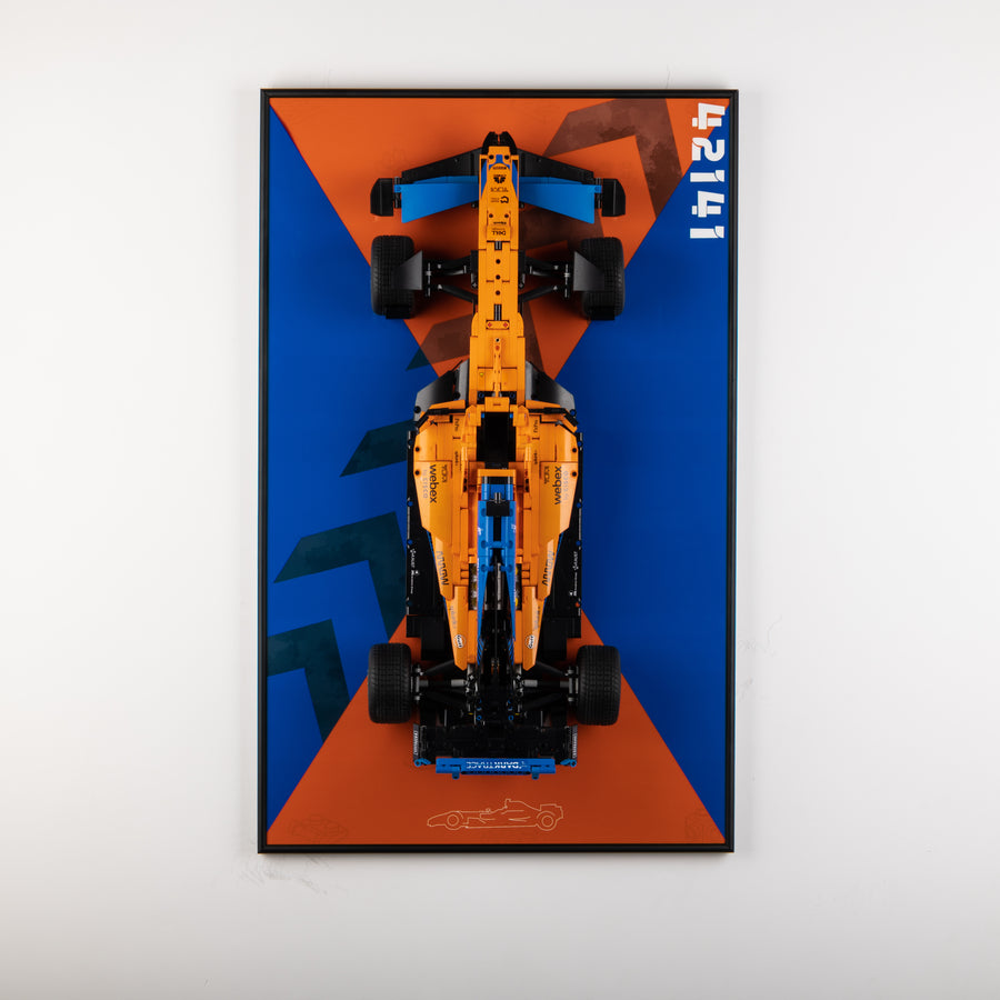 Display Wall-Mount for LEGO McLaren Formula 1 Race Car 42141