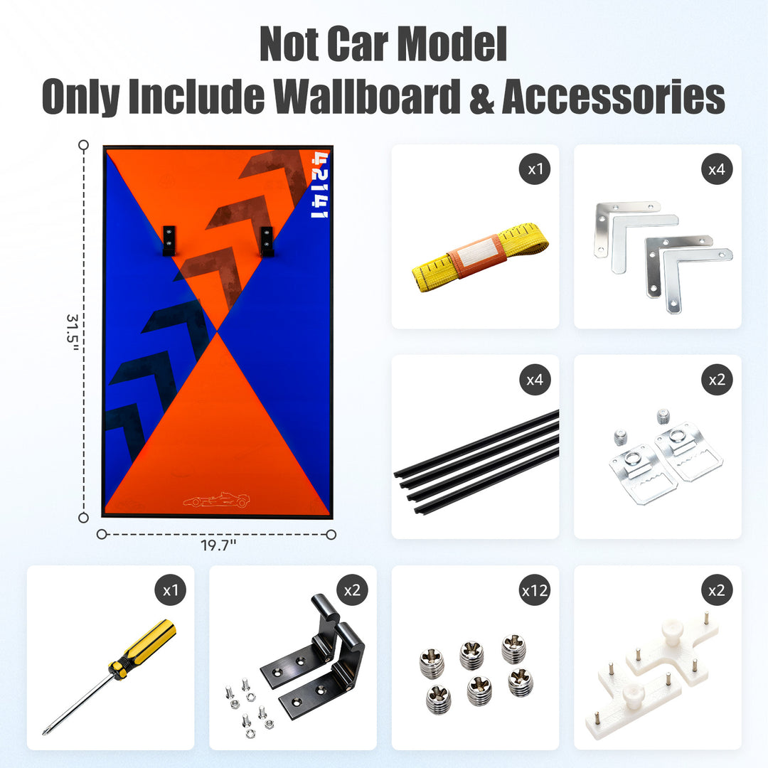 Display Wall-Mount for LEGO McLaren Formula 1 Race Car 42141