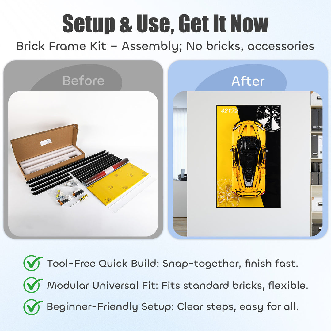 Display Wall-Mount for LEGO McLaren P1 42172