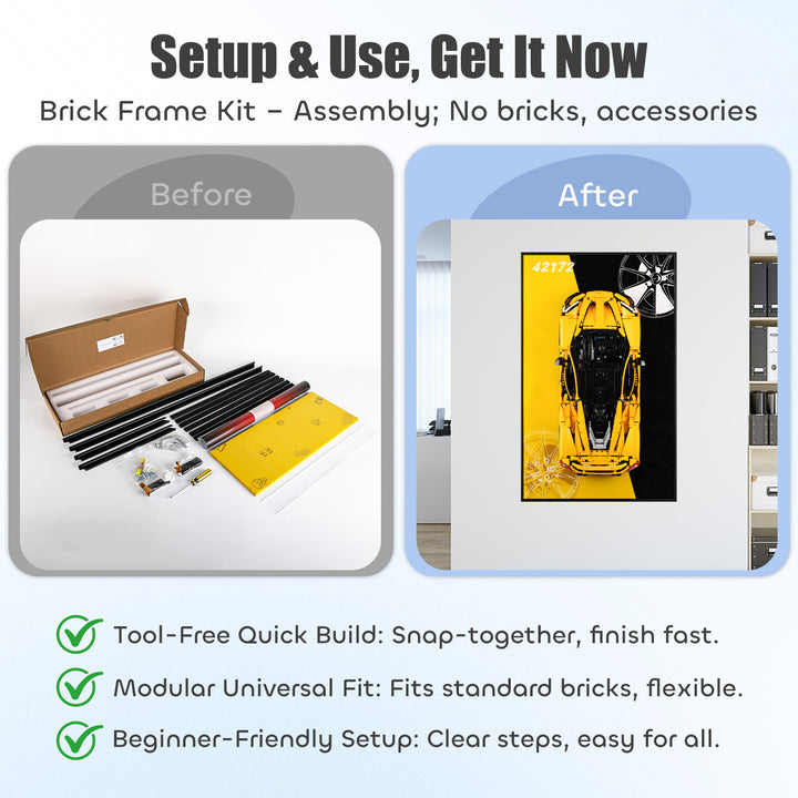Display Wall-Mount for LEGO McLaren P1 42172