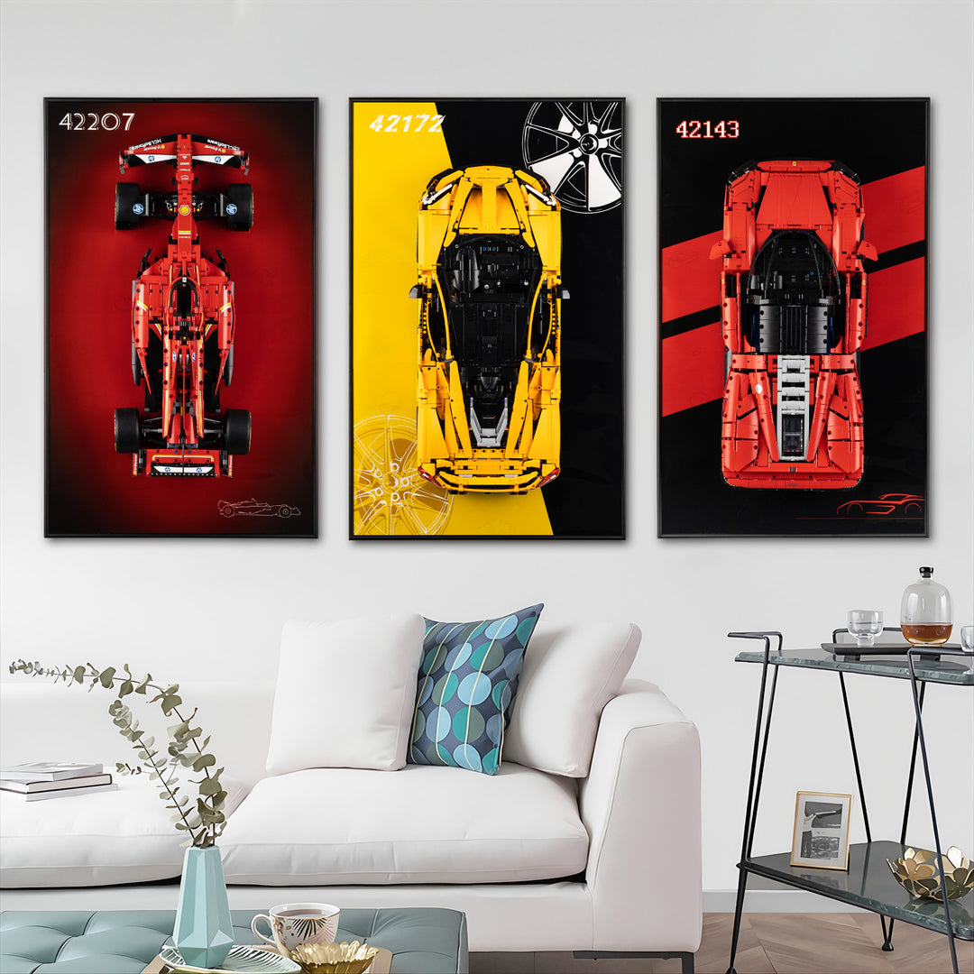 Display Wall-Mount for LEGO McLaren P1 42172