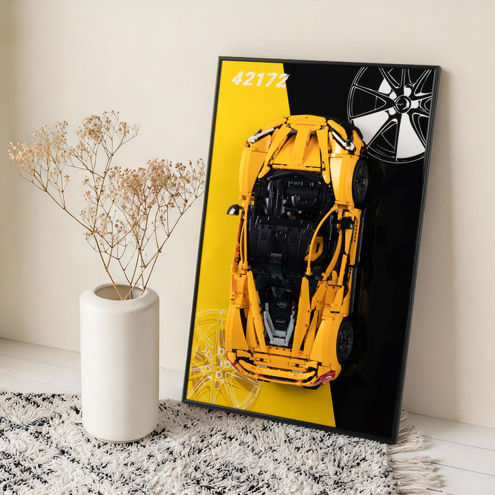 Display Wall-Mount for LEGO McLaren P1 42172