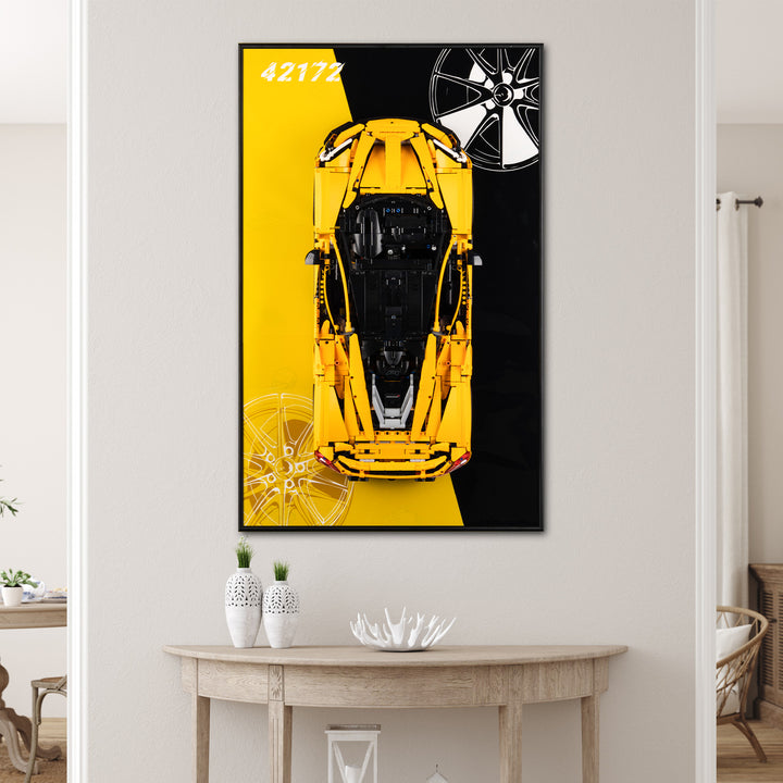 Display Wall-Mount for LEGO McLaren P1 42172