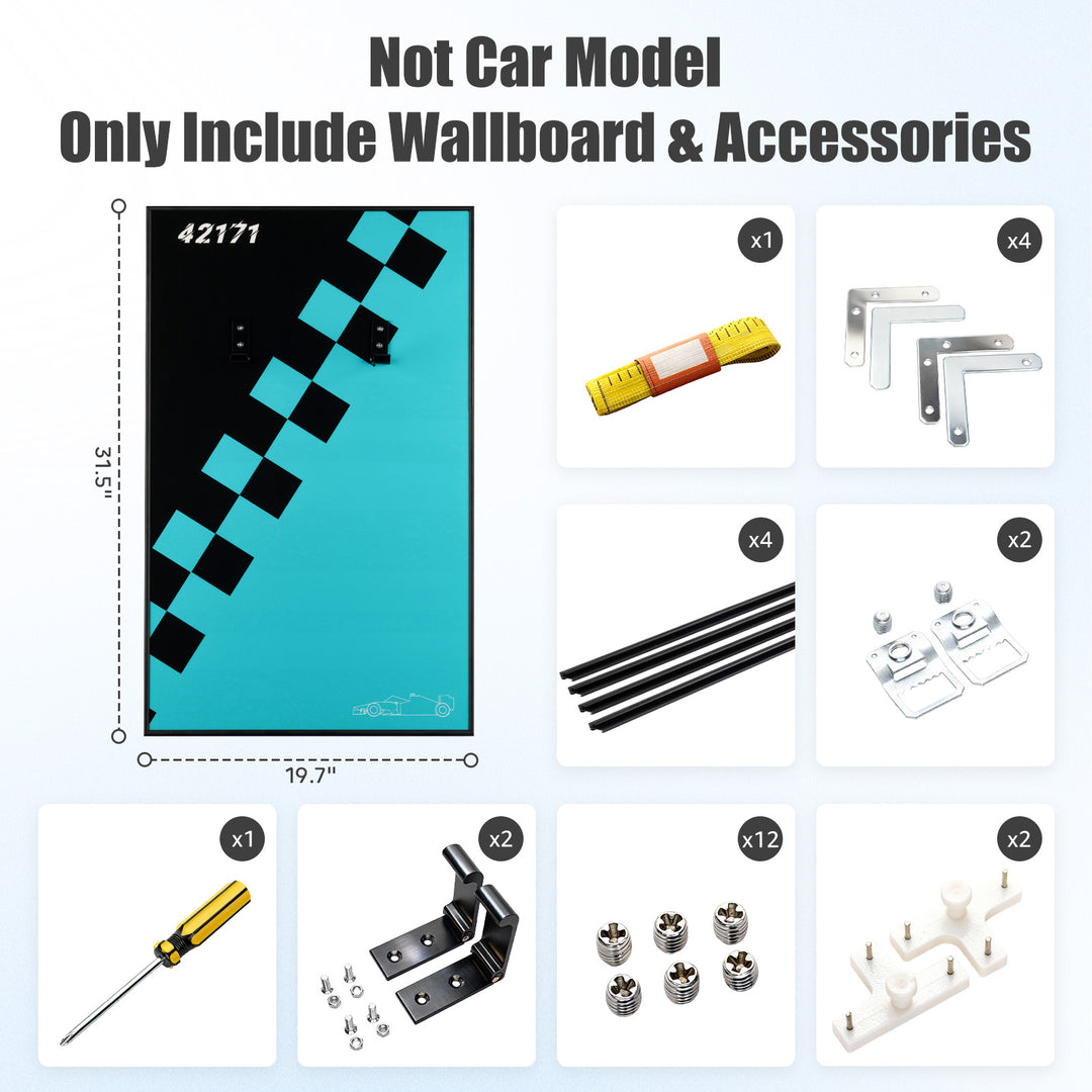 Display Wall-Mount for LEGO Mercedes-AMG F1 W14 E Performance 42171