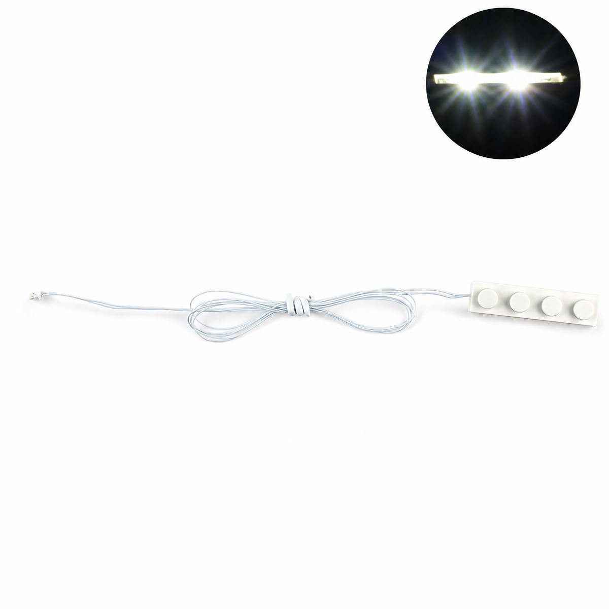 String LED Light Kit for LEGO® — white detail