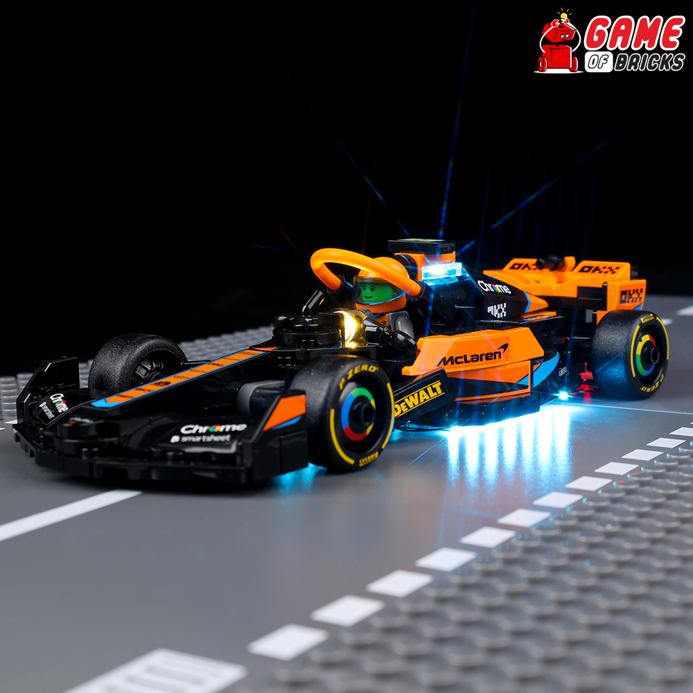 LEGO 2023 McLaren Formula Race Car 76919 Light Kit