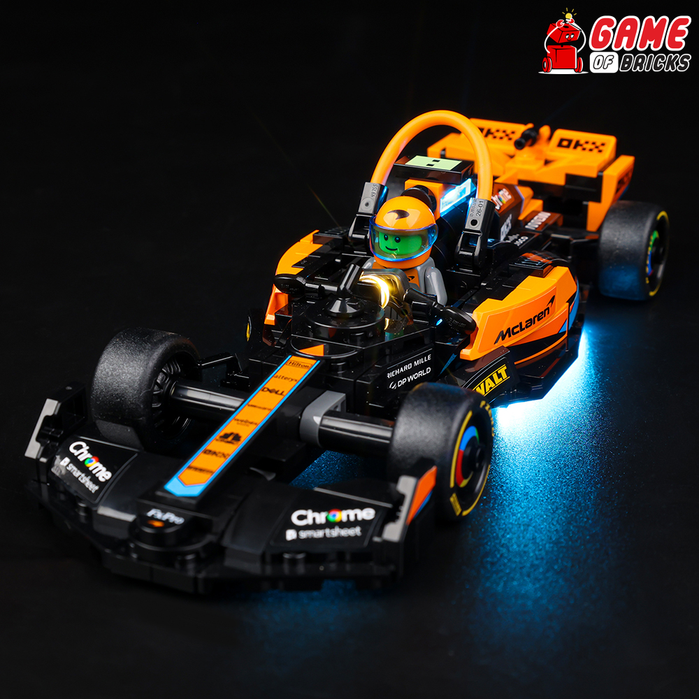 LEGO 2023 McLaren Formula 1 Race Car 76919 Light Kit