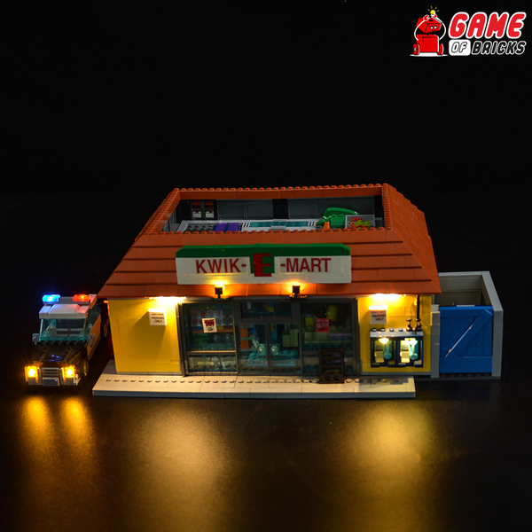 Lego City Kwik Mart Box Photo LEGO The Simpsons Kwik-E-Mart