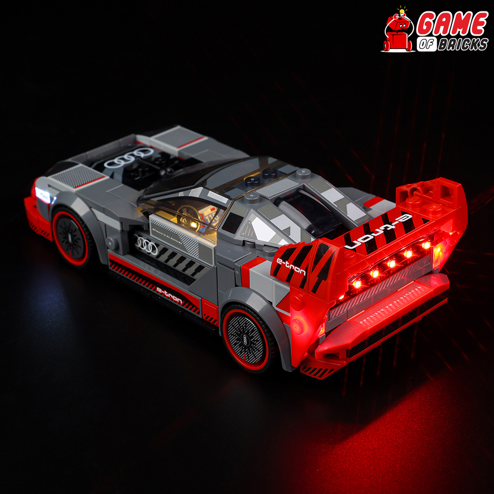 LEGO Audi S1 e-tron quattro Race Car 76921 Light Kit