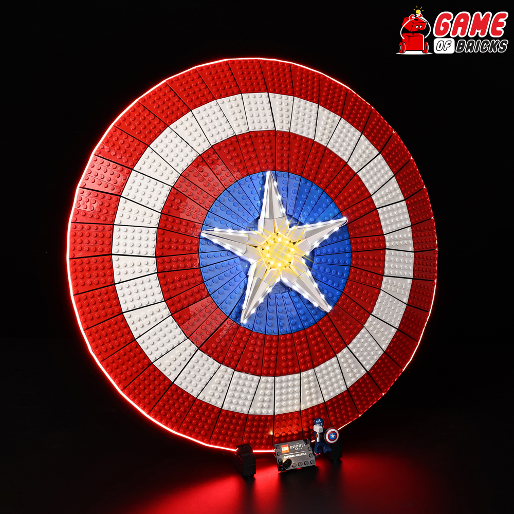 LEGO Captain America's Shield 76262 Light Kit