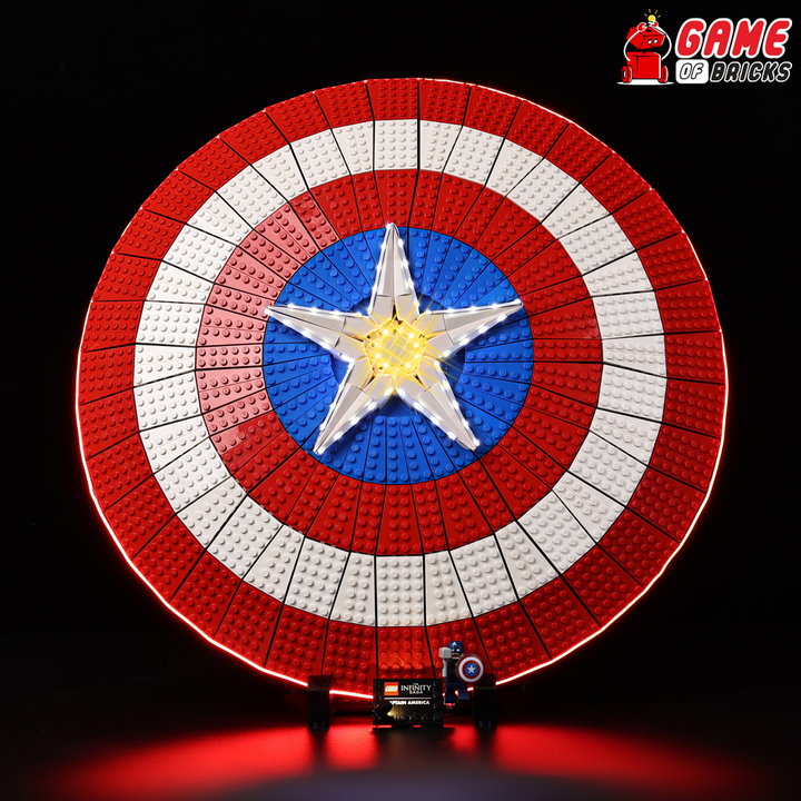 LEGO Captain America's Shield 76262 Light Kit