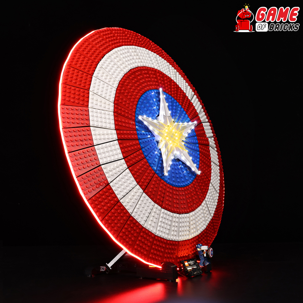 LEGO Captain America's Shield 76262 Light Kit