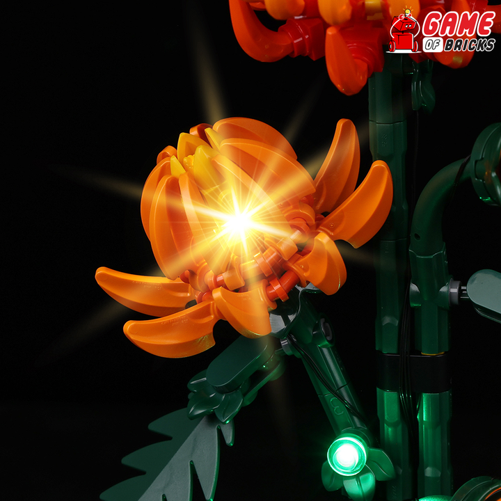 LEGO Chrysanthemum 10368 Light Kit