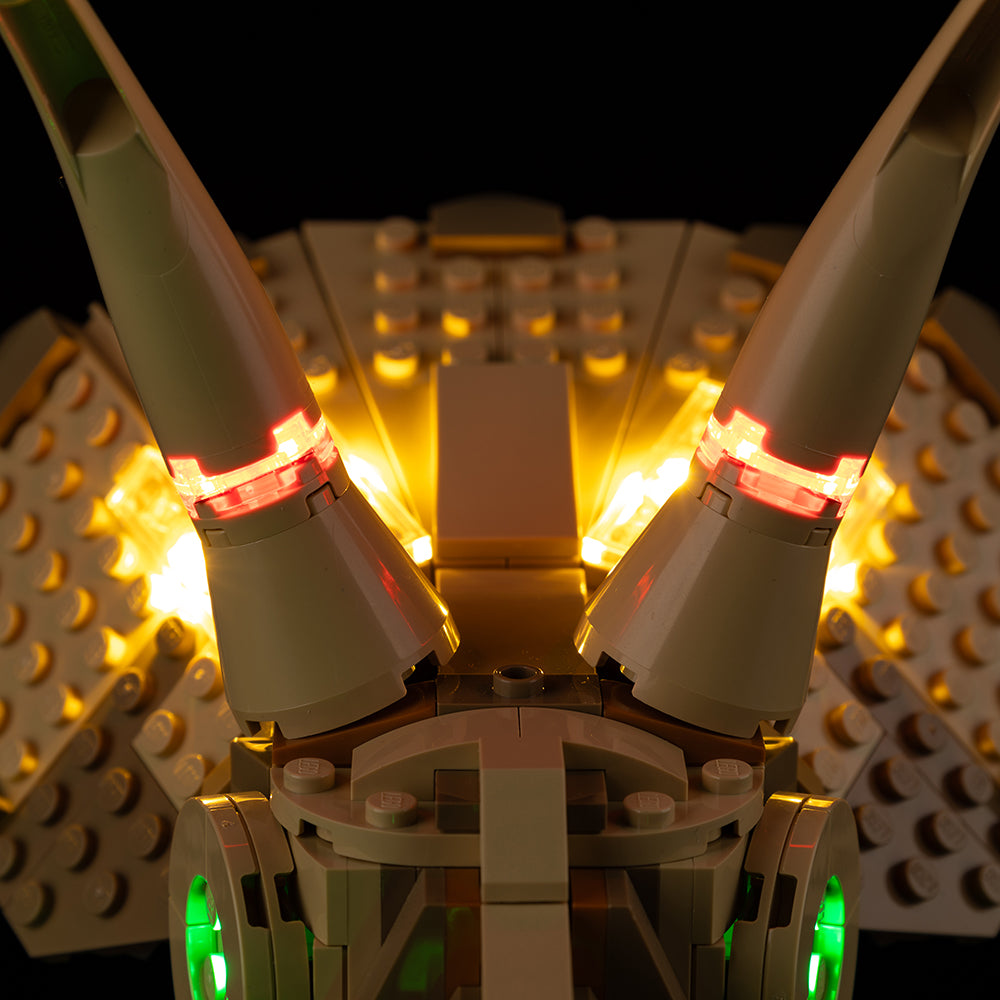 LEGO Dinosaur Fossils: Triceratops Skull 76969 Light Kit