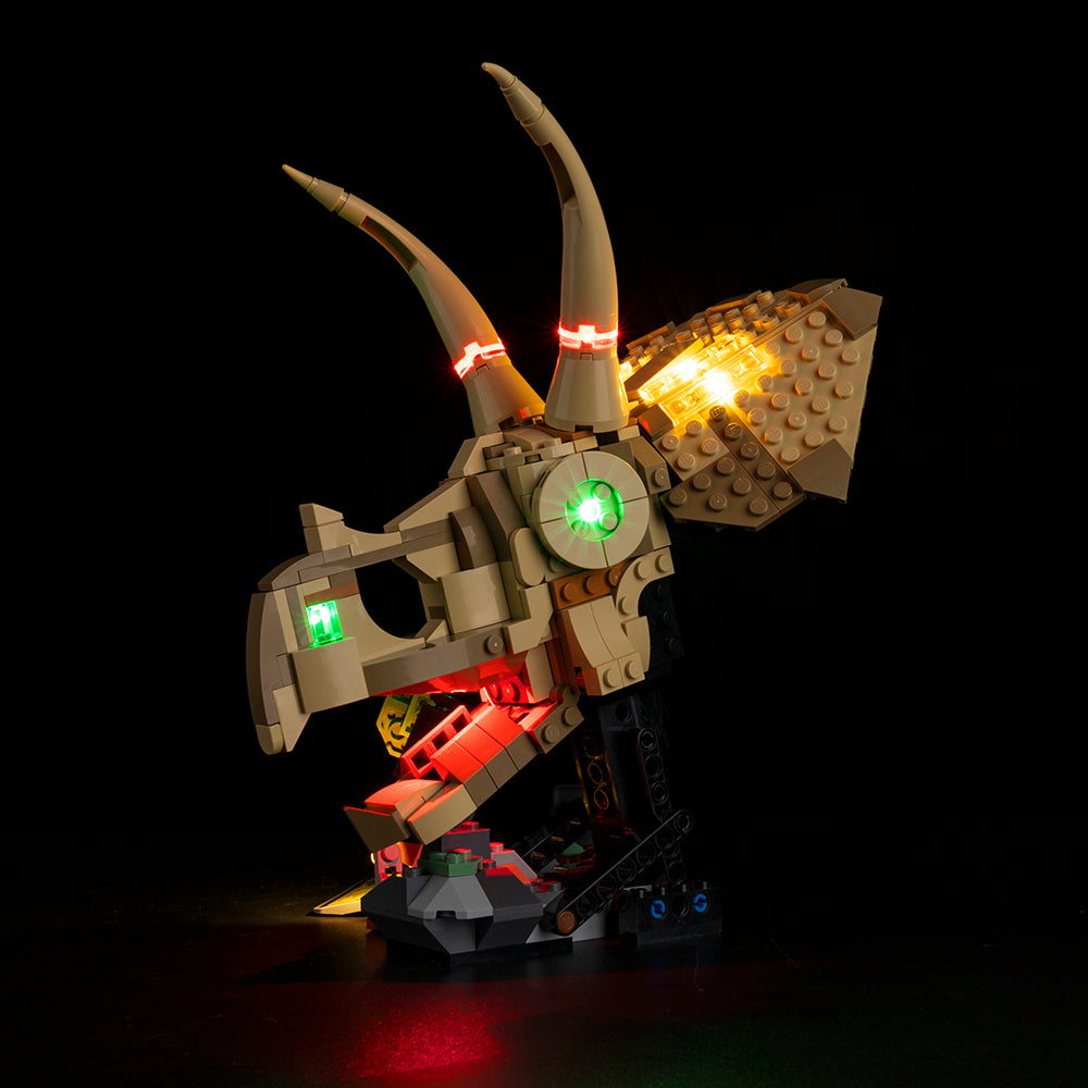 LEGO Dinosaur Fossils: Triceratops Skull 76969 Light Kit