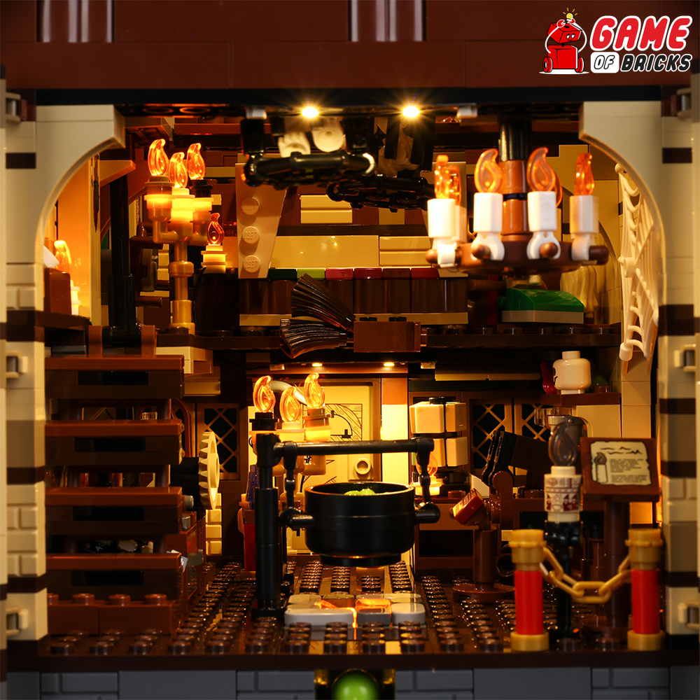 LEGO Disney Hocus Pocus: The Sanderson Sisters' Cottage 21341 Light Kit