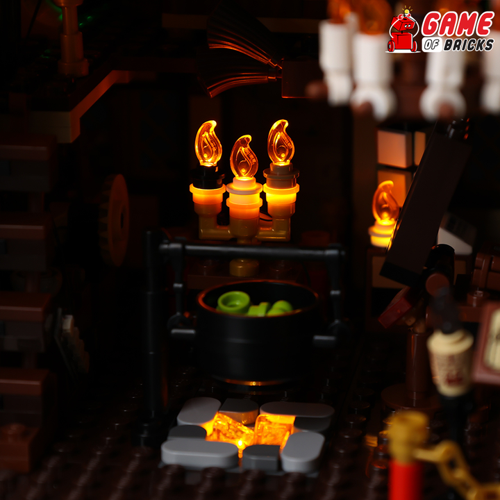 LEGO Disney Hocus Pocus: The Sanderson Sisters' Cottage 21341 Light Kit