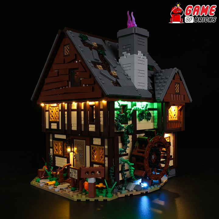 LEGO Disney Hocus Pocus: The Sanderson Sisters' Cottage 21341 Light Kit
