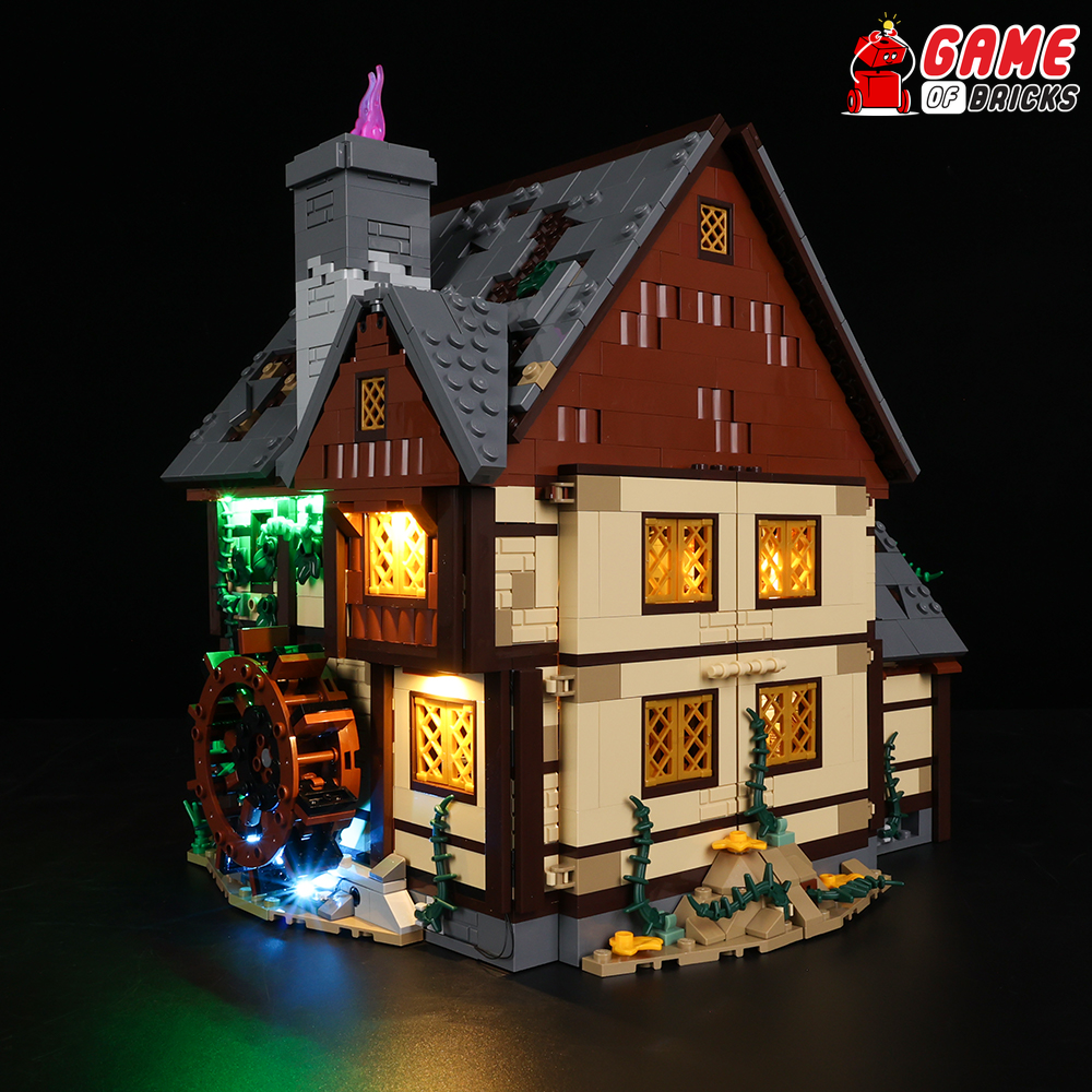 LEGO Disney Hocus Pocus: The Sanderson Sisters' Cottage 21341 Light Kit