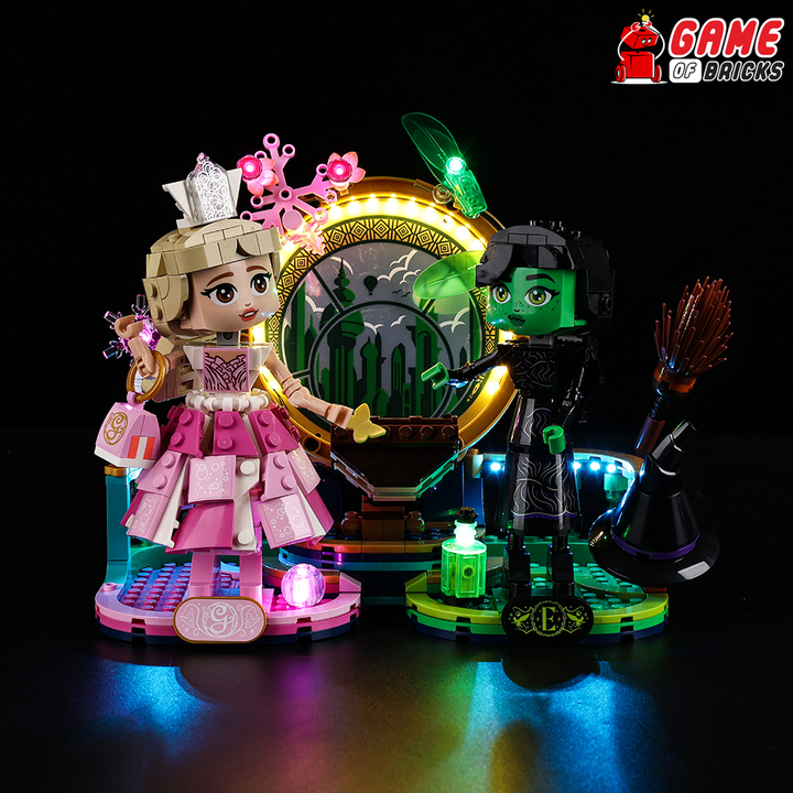 LEGO Elphaba & Glinda Figures 75682 Light Kit