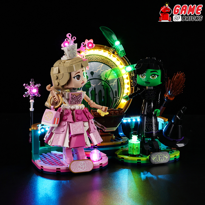 LEGO Elphaba & Glinda Figures 75682 Light Kit