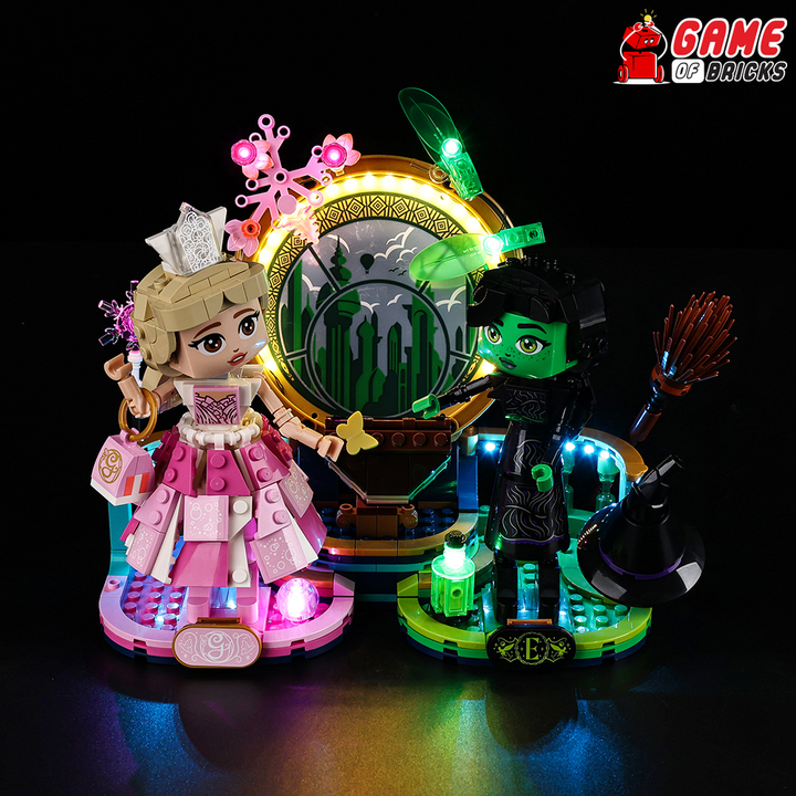 LEGO Elphaba & Glinda Figures 75682 Light Kit