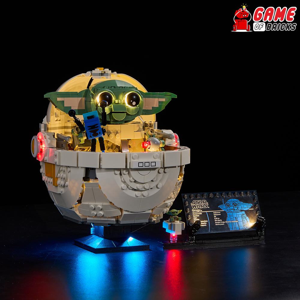 LEGO Grogu with Hover Pram 75403 Light Kit