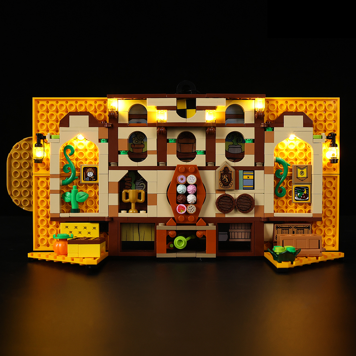 LEGO Hufflepuff House Banner 76412 Light Kit