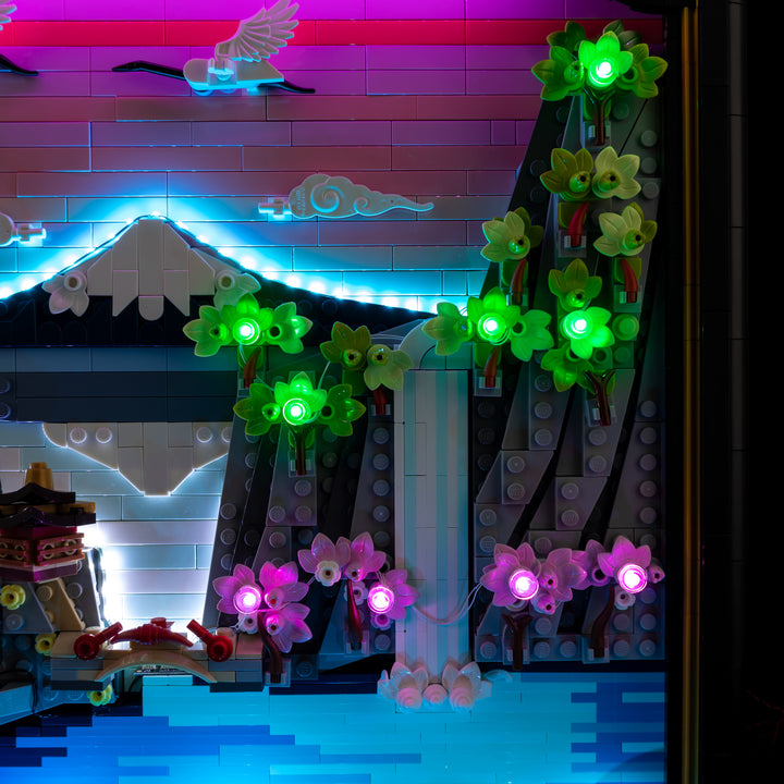 LEGO® Japanese Cherry Blossom Landscape 31218 Light Kit