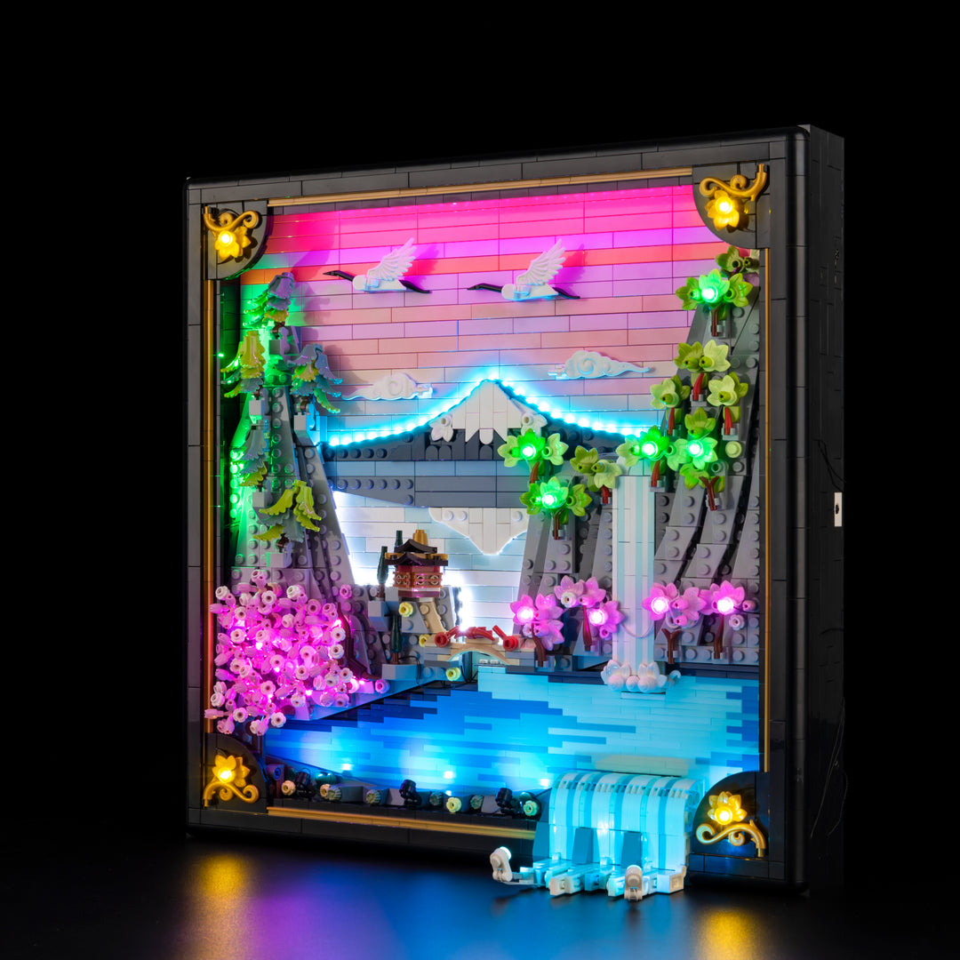 LEGO® Japanese Cherry Blossom Landscape 31218 Light Kit