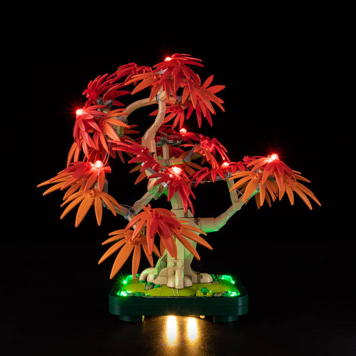 LEGO Japanese Red Maple Bonsai Tree 10348 Light Kit