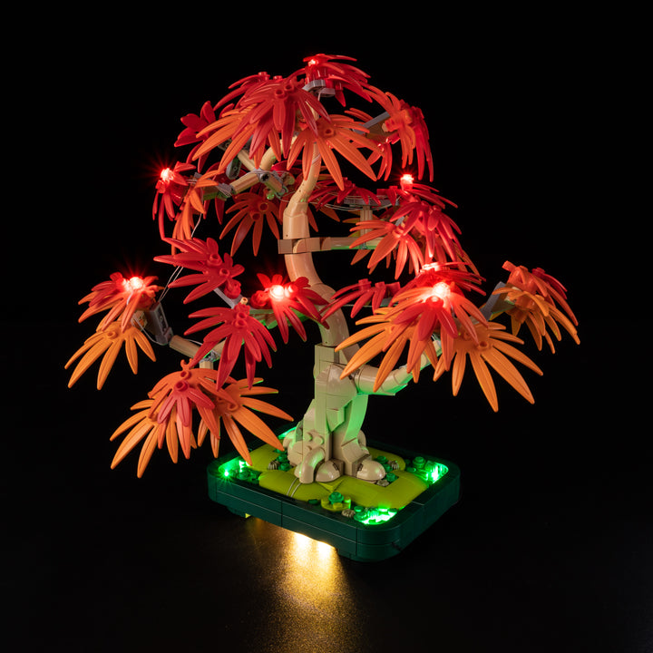 LEGO Japanese Red Maple Bonsai Tree 10348 Light Kit