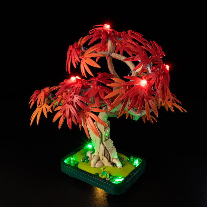 LEGO Japanese Red Maple Bonsai Tree 10348 Light Kit