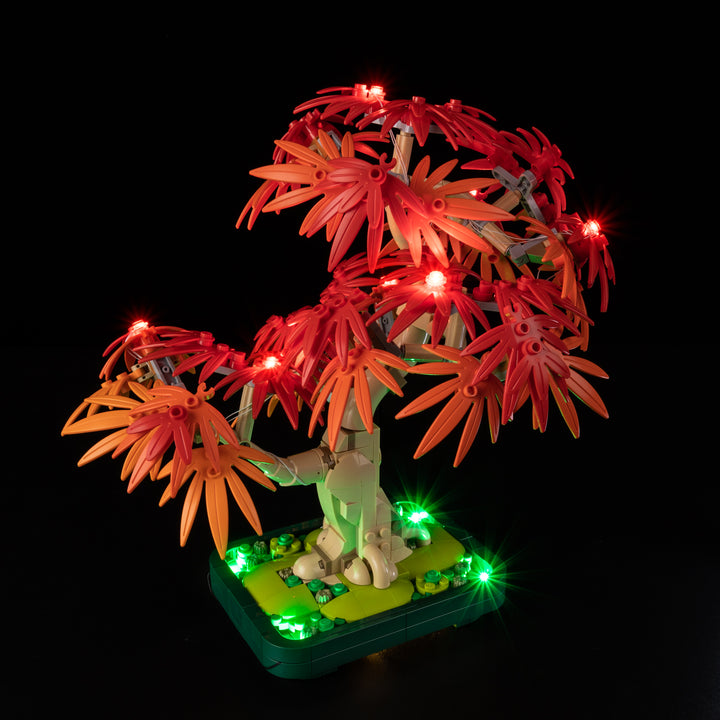LEGO Japanese Red Maple Bonsai Tree 10348 Light Kit