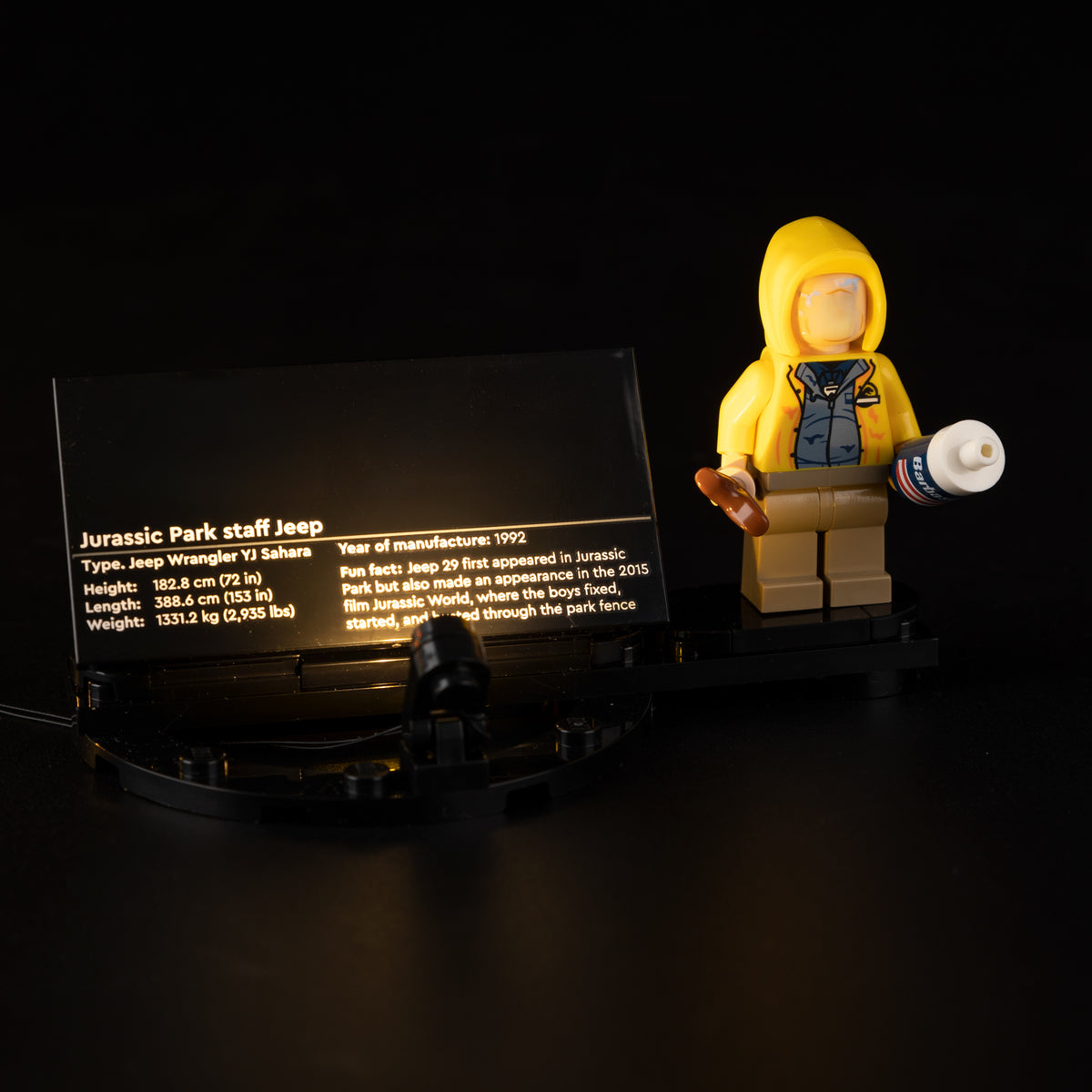 LEGO® Jurassic Park Jeep Wrangler 77984 Light Kit