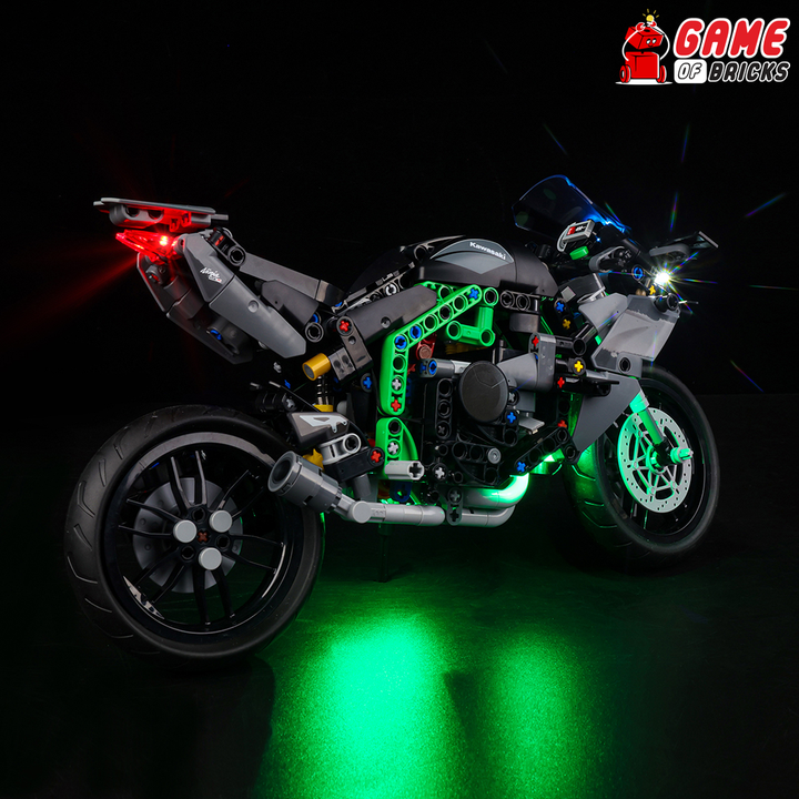 LEGO Kawasaki Ninja H2R Motorcycle 42170 Light Kit