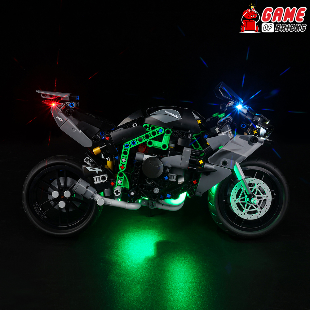 LEGO Kawasaki Ninja H2R Motorcycle 42170 Light Kit