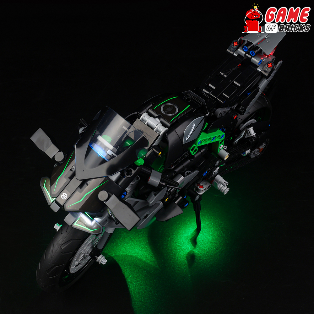 LEGO Kawasaki Ninja H2R Motorcycle 42170 Light Kit